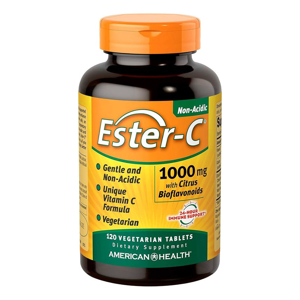 American Health Ester C With Citrus Bioflavonoids 1000 Mg Vegetarian Tablets, 120 Ea